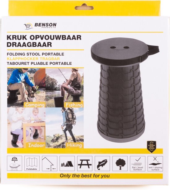 Benson - Tabouret - pliable - portable