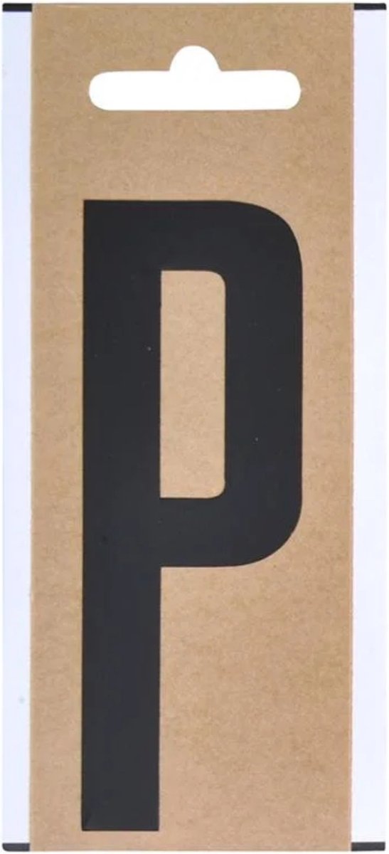 ProPlus Letter Etiket / Sticker "P" - Hoogte 10 cm