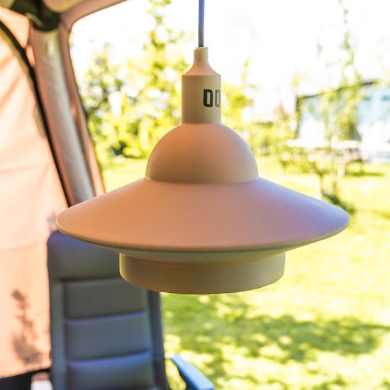 Lampe Travellife Faura pliable grise E27
