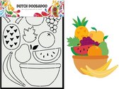 DDBD Card Art Build up Fruit basket A5