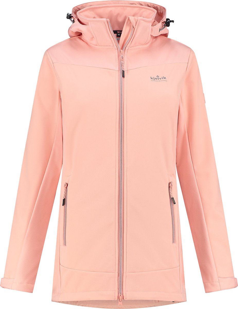 Kjelvik Toos Softshelljas Dames Roze