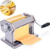 YUNICS® Pastamachine - Pastamaker, Pasta Machine & Pastamachines - Spaghetti, Ravioli & Lasagne - Tafelklem - RVS