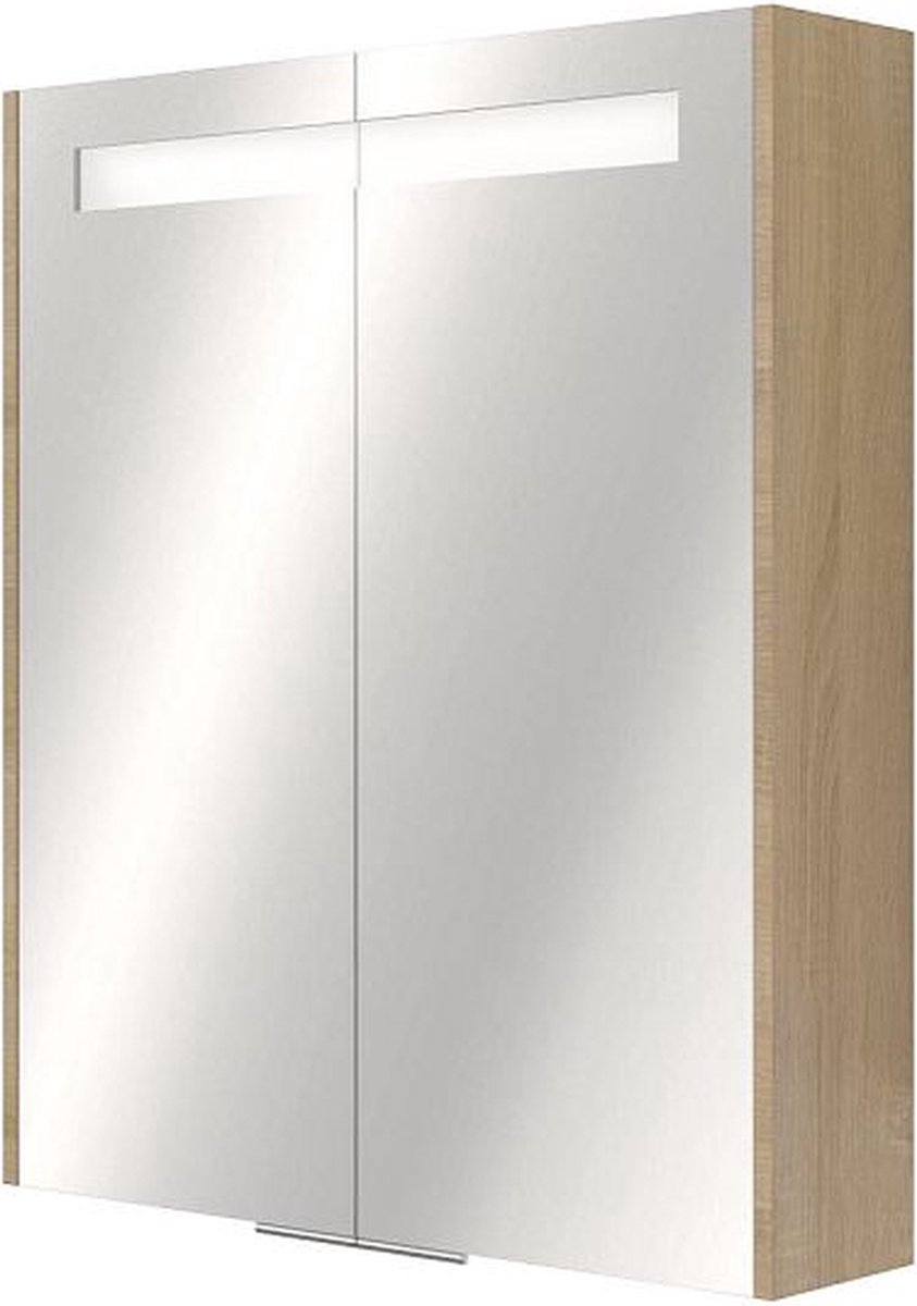 Kariba Faya spiegelkast 80x70x15cm Natural Oak