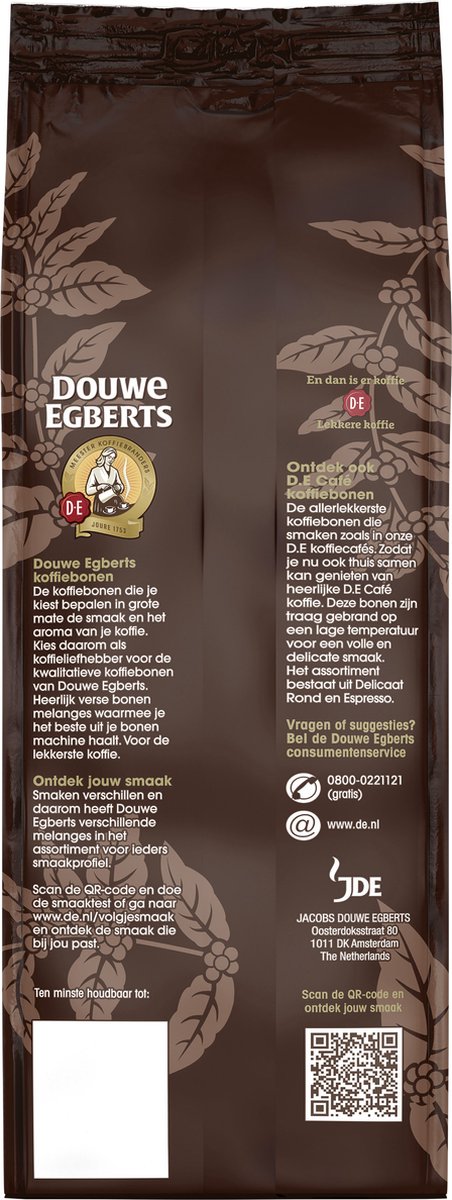 schetsen heilig Afscheiden Douwe Egberts Intens Koffiebonen - 4 x 500 gram | bol.com