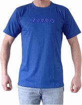 Spinning® - Shirt - Blauw - Unisex - Large
