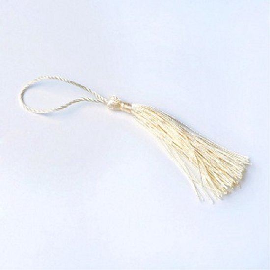 Tassels  Kwastjes , 80x6mm  130mm Met Lus , Lichtblauw, Voor Al Uw Creatieve Ideeen Verkocht Per 10 Stuks