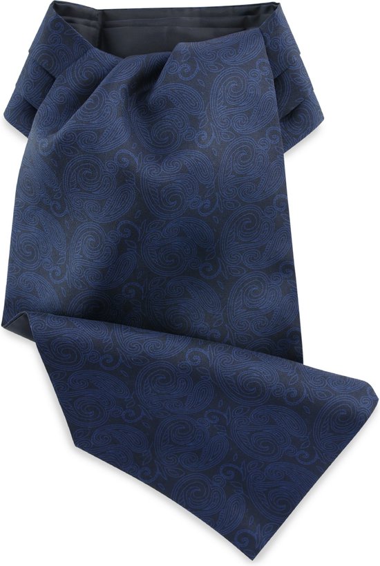 We Love Ties - Tour de Choker Paisley Nuance bleu