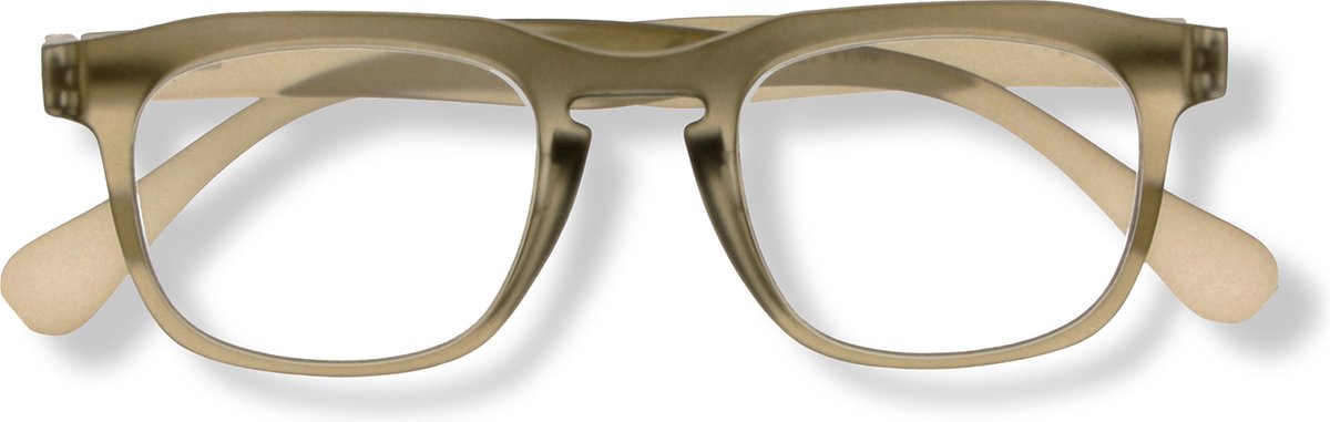 Noci Eyewear YCU361 Bob Leesbril +2.00 - Mat grijs - spring hinge
