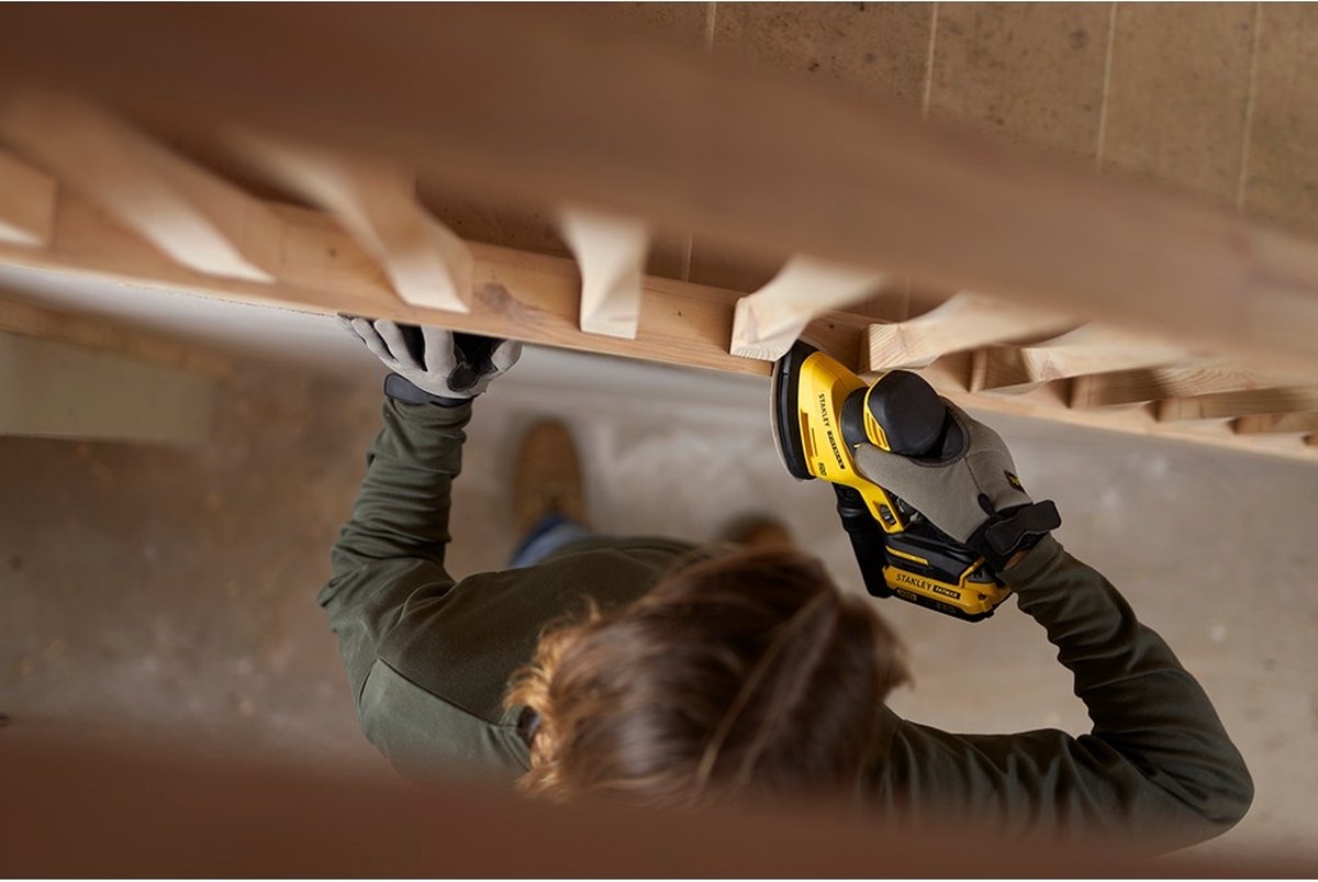 STANLEY FATMAX V20 18V Detailschuurmachine in softbag (met 2.0Ah accu en lader) SFMCW221D1S-QW – foto 5