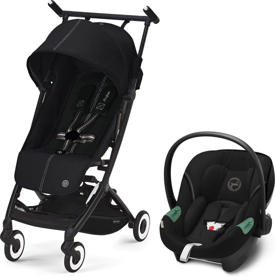Libelle Travel System incl Cybex Aton S2 Moon Black black
