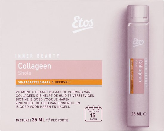 Etos Collageen shots - 375ml (15x 25ml)