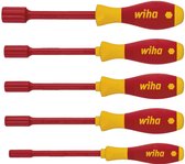 Wiha 322 K5 SoftFinish electric zeskantdopsleutelset - 5 delig