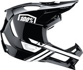 100% Helmet MTB Trajecta With Fidlock - Zwart-wit - XL