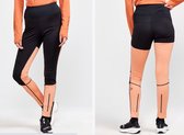 Craft - ADV Essence Wind Tights - Pantalon d'entraînement - Zwart avec orange - Femme - Taille M