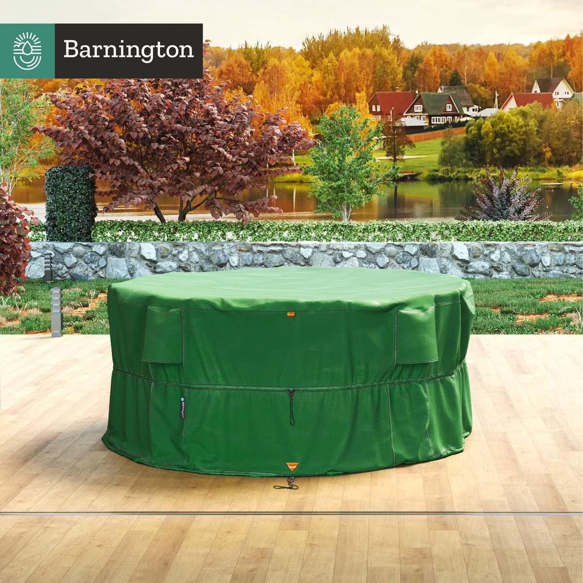 Tuinmeubelhoes Rond - 150x100cm - Barnington Outdoor Covers