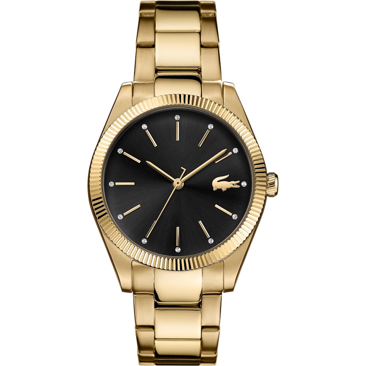 Lacoste LC2001088 PARISIENNE - Polshorloge - Staal - Goudkleurig - Ø 36mm
