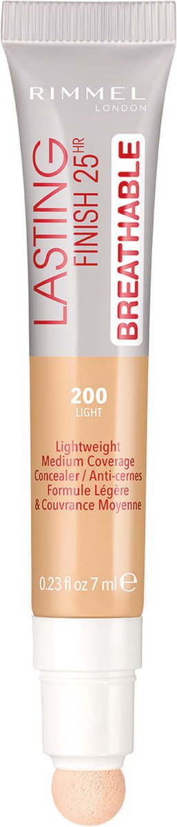 Bol.com Rimmel London Lasting Finish Breathable Concealer - Soft Beige - Beige aanbieding