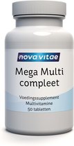 Nova Vitae - Mega Multi Compleet - multivitamine - 50 Tabletten