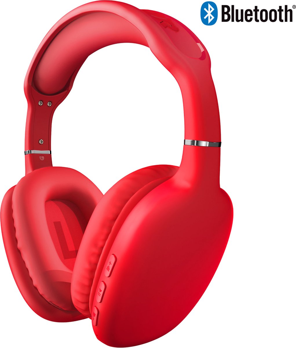 Hypergear - Headphones - Vibe - Koptelefoon - Rood