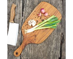 Rico & Plato Nederland Houten Snijplank - Serveerplank - Borrelplank - Teakhout