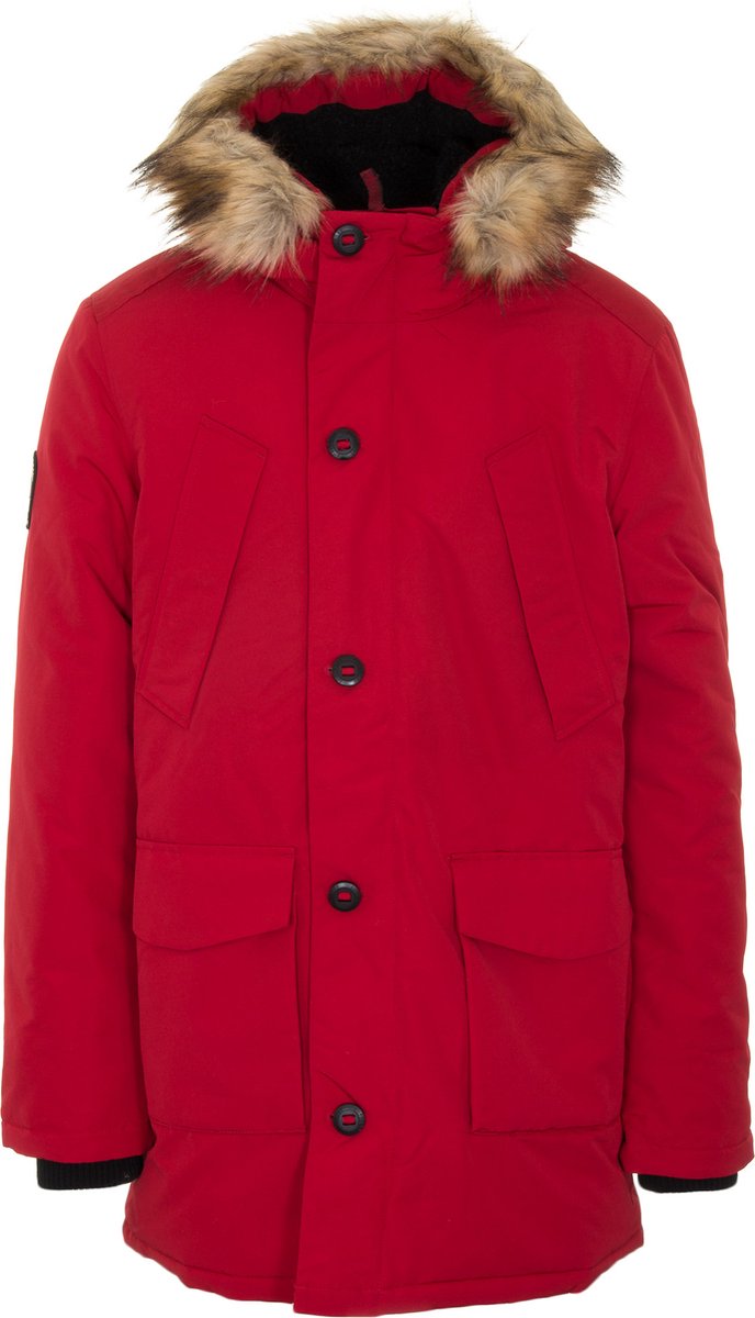 Superdry Everest Parka Hike Rood