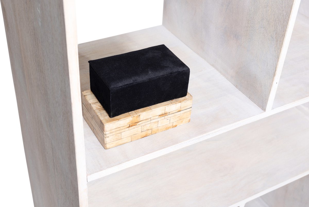Open Vakkenkast - Wit - White Wash