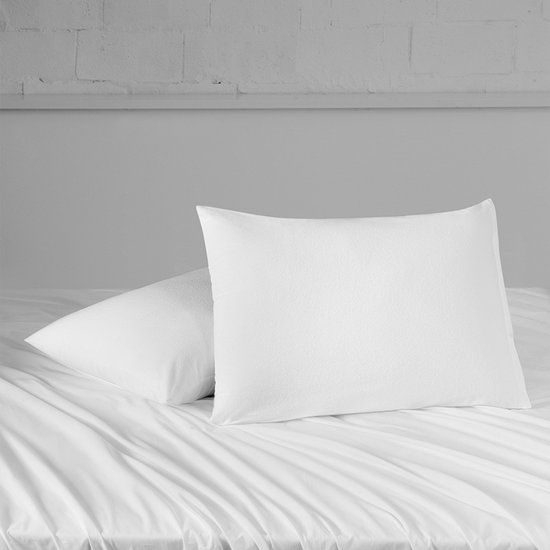 Protège-oreiller imperméable 2 pièces 40x60 cm - Kussensloop en coton  éponge - avec... | bol