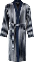 Luxe kimono heren - 100% premium katoen - streep dessin - ideaal als ochtendjas of badjas voor de sauna - maat 48