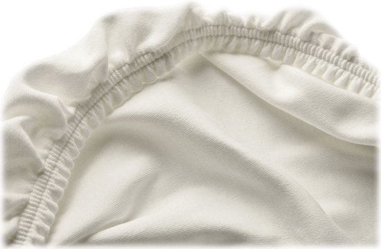 Duopak - 2 pièces ! - Jersey double - Hoeslaken Topdek - Hoeslaken - 100% coton - 80 x 200 cm - Beige - Qualité Extra épaisse 200 gr/ m2