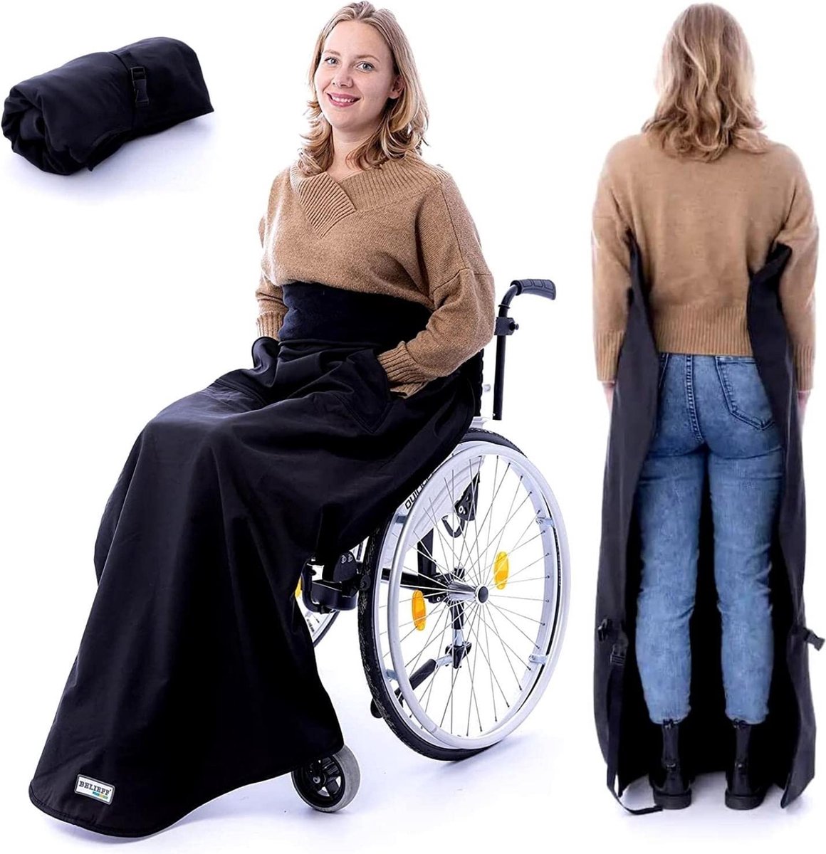 Goedkoopste rolstoel deken - cover for wheelchairs - Dikker Warme Rolstoel Fleece Wrap Deken Accessoires voor de Oude Patiënt