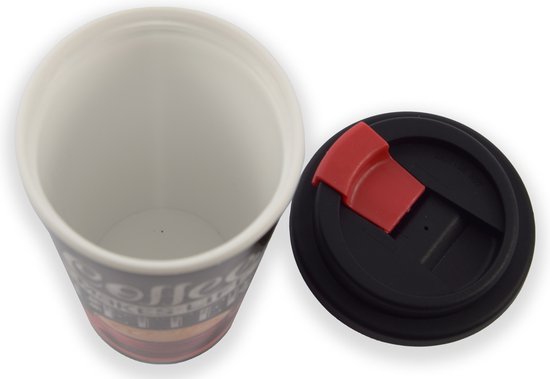123t Largest Mug in The World - Coffee Tea - 70oz | 2 Litre | 2000ml - Mugs Large Gift Boxed - Giant Massive Novelty Funny White Plain | Secret Santa Men
