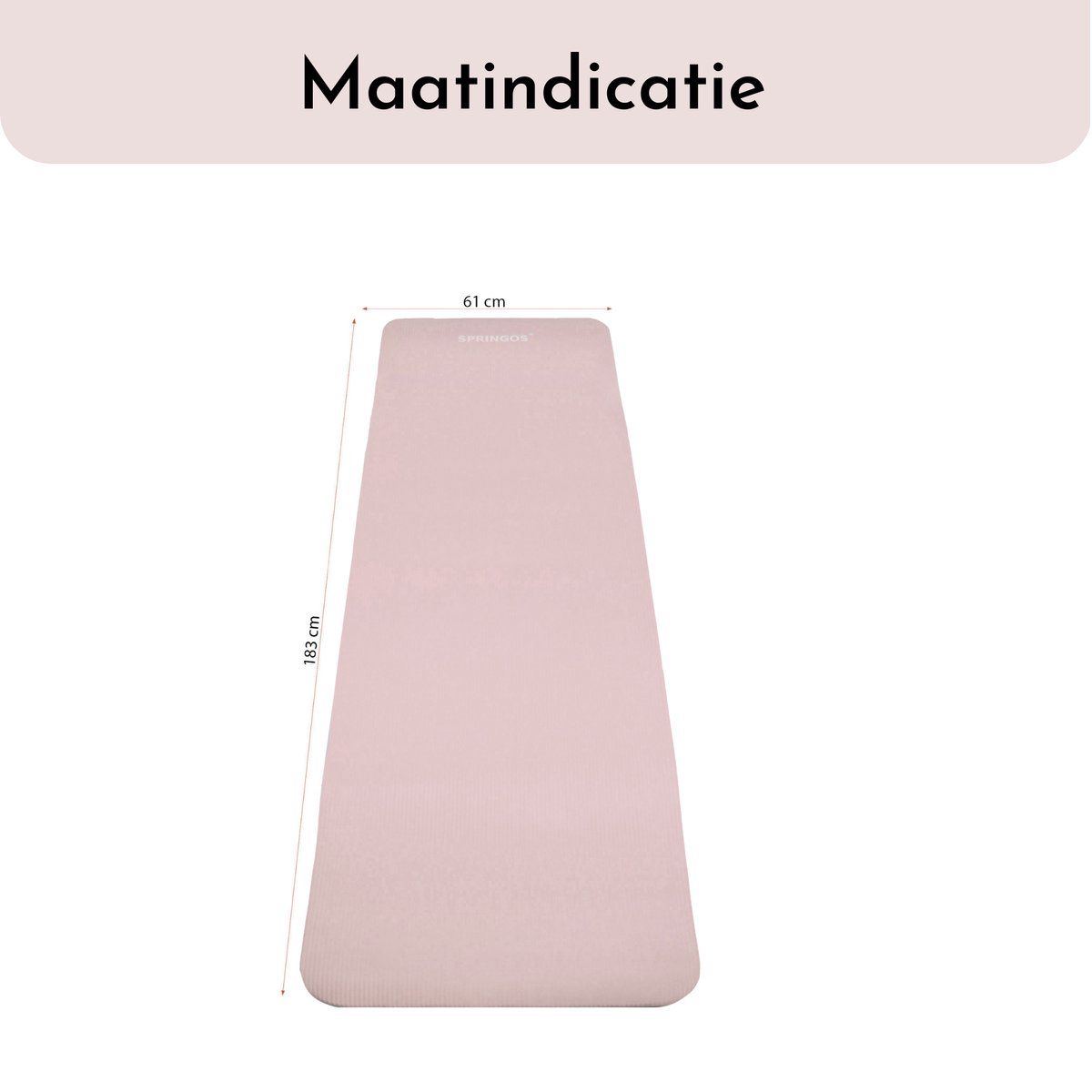Springos Premium Yogamat thumbnail 3