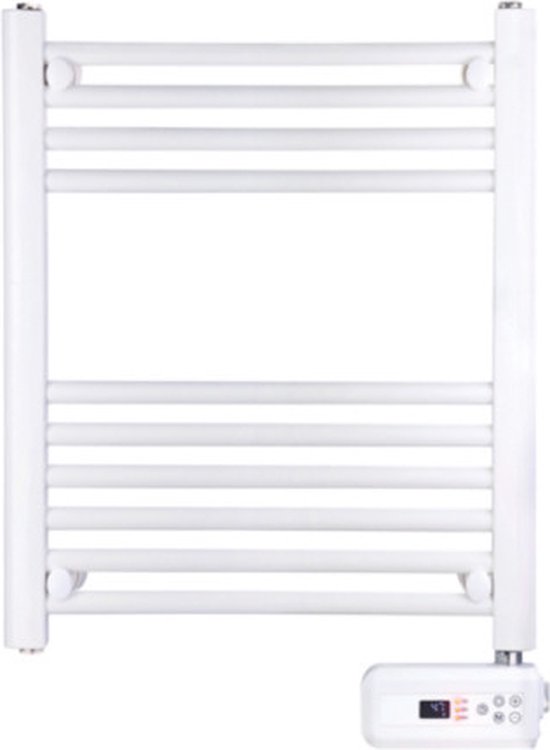 Ecd Germany Handdoekdroger Recht 600 X 1500 Mm Wit Elektrisch 900w