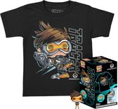 Funko Pocket Pop Tee Box ! Overwatch Tracer Kinderen T-Shirt maat XL