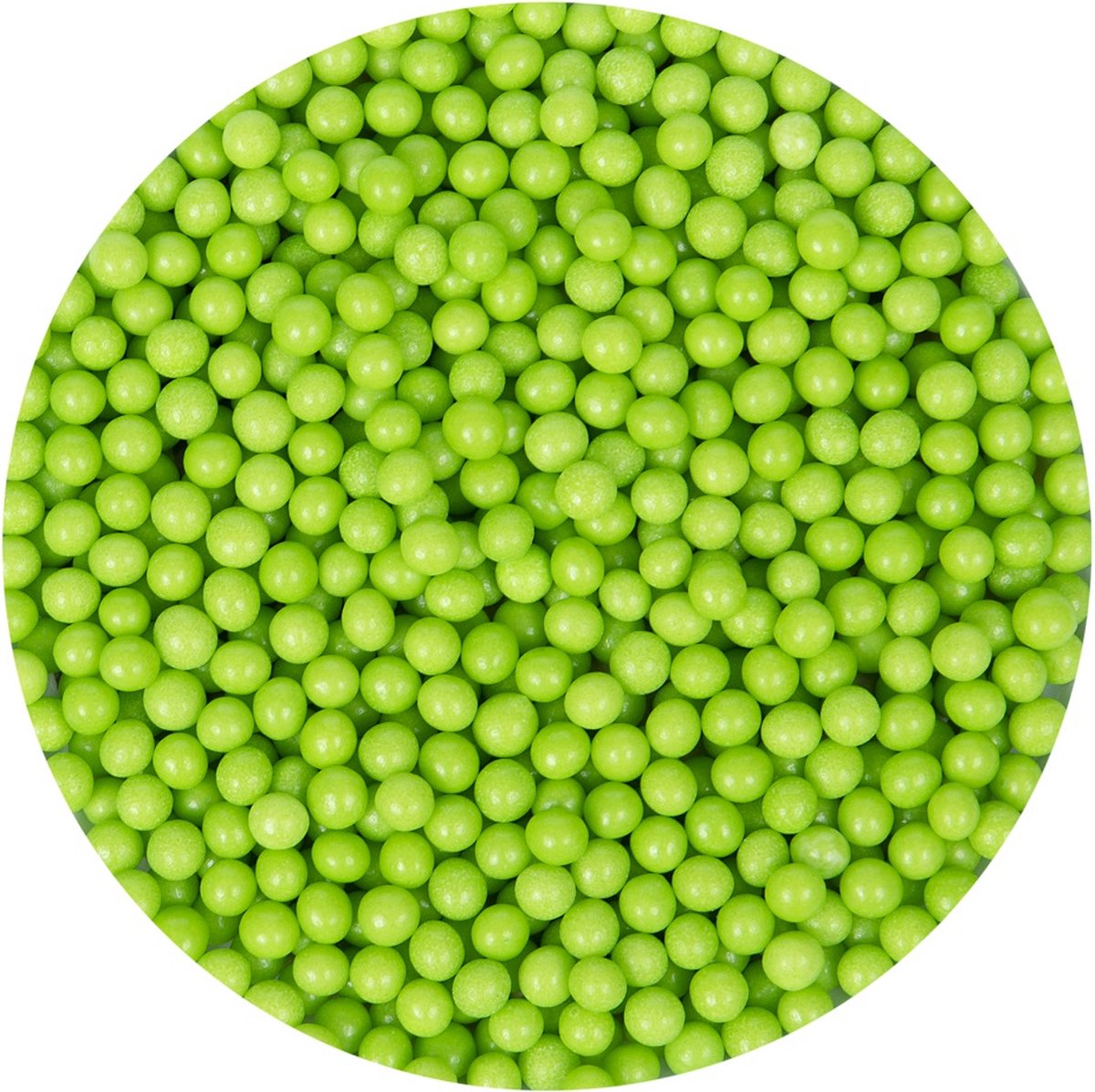 BrandNewCake® Zachte Parels Groen 60gr - Sprinkles - Strooisel - Taartdecoratie