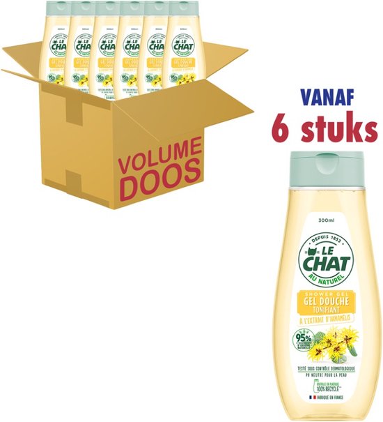 Le Chat Douchegel Hamamel (6 x 300ml) bol