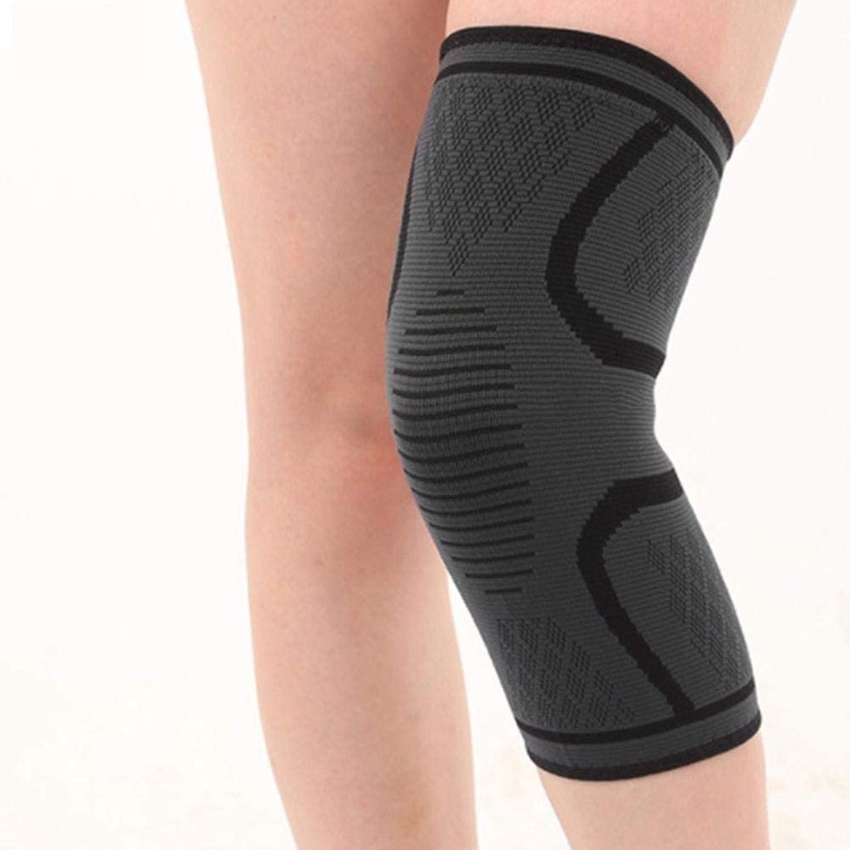 *** Premium Kniebrace M - Kniebandage - Ondersteuning - Blessure - Stabieliteit - van Heble® ***