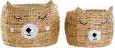 Basket spelset DKD Home Decor 51 x 51 x 33 cm Kinderen Beer