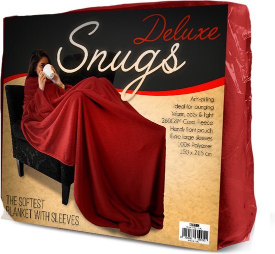 Snuggie deluxe warmte cadeau 50 euro