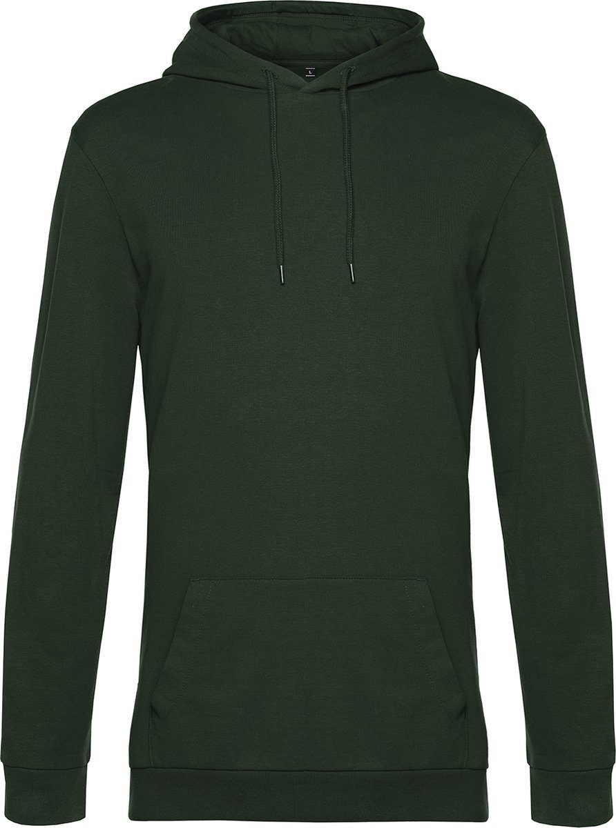 Hoodie French Terry B&C Collectie Forest Groen