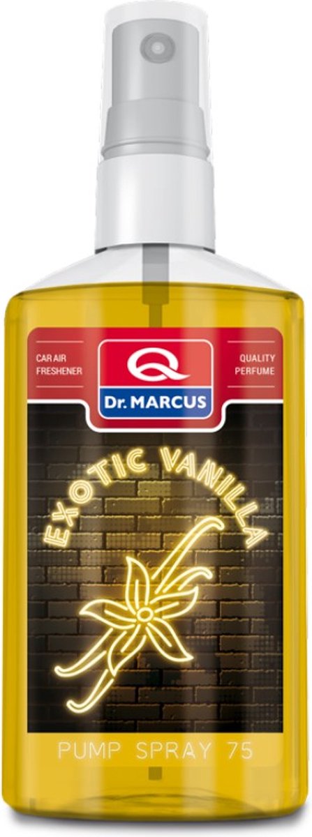 Dr. Marcus - Pumpspray - Luchtverfrisser - Autogeurtje - Luchtreiniger Exotic Vanilla