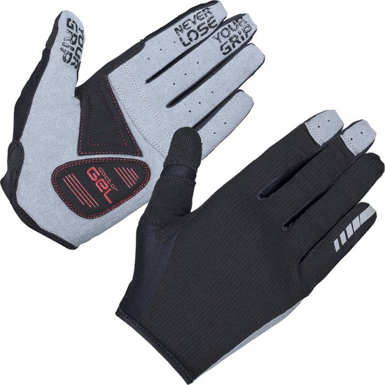 GripGrab GripGrab Shark Padded Full Finger Handschoenen - Unisex