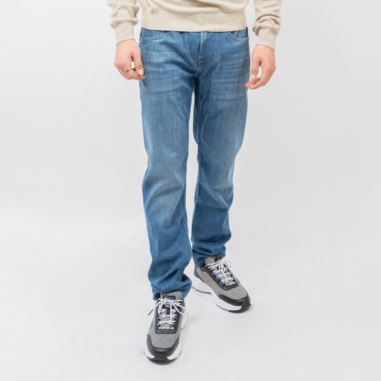 7 For All Mankind Slimmy Tapered Jeans Luxe Performance Eco Blue Moyen |  bol.