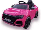 Kars Toys - Audi RS Q8 - Elektrische Kinderauto - Roze - Met Afstandsbediening