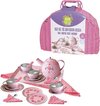 Service à thé pour Enfants dans un panier rose Pickink - Tachan - 24 pièces - Service à thé jouet complet