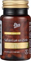 Etos Voedingssupplement premium - Selenium - Zink - Vegan - 60 stuks