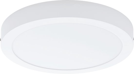 EGLO Fueva 1 - Plafondlamp - LED - Ø300mm. - Wit - 3000K