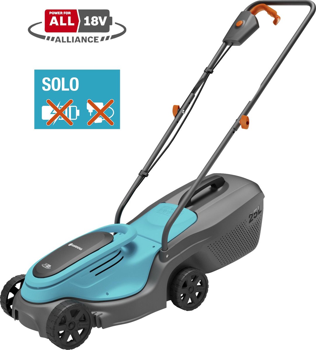 Bol.com GARDENA PowerMax 30/18V P4A solo Grasmaaier Accu Zonder accu, Zonder lader 18 V Snijbreedte max. 300 mm aanbieding
