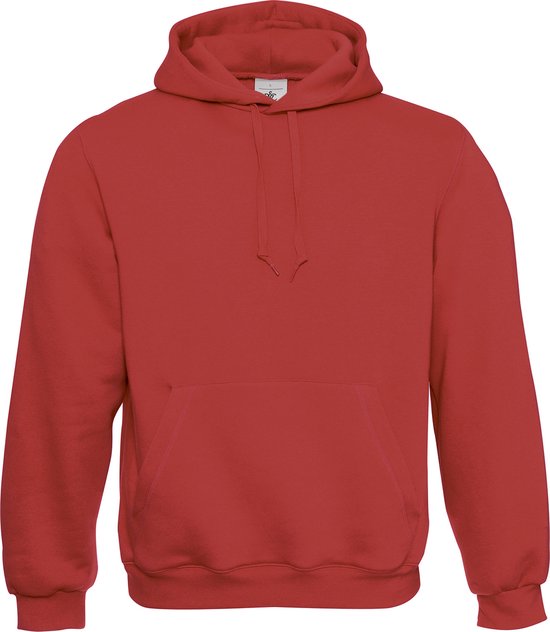 Hooded Sweatshirt B&C Collectie maat XS Rood
