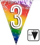 Boland - Folievlaggenlijn '3' Multi - Regenboog - Regenboog